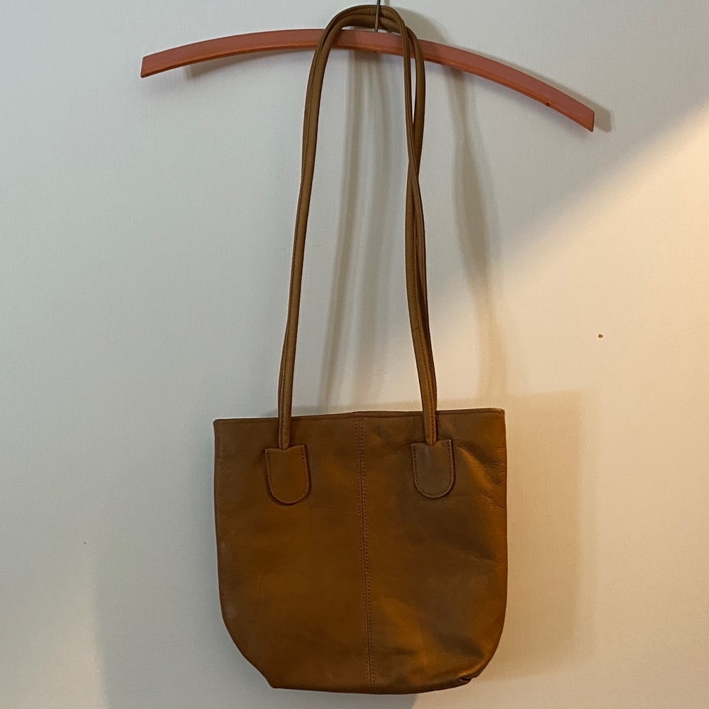 Brown Leather shoulder bag